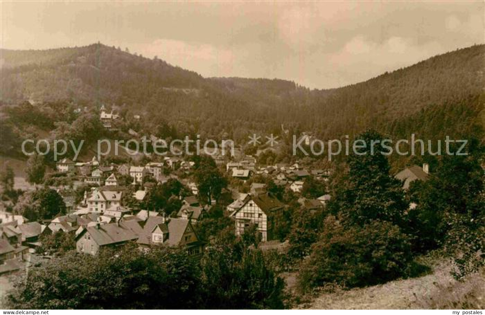 72728691 Schwarzburg Thueringer Wald Panorama Schwarzburg - Other & Unclassified