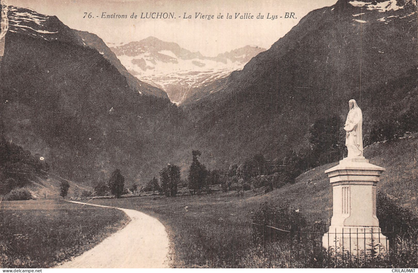 31-LUCHON LA VIERGE DE LA VALLEE DU LYS-N°5141-B/0355 - Luchon