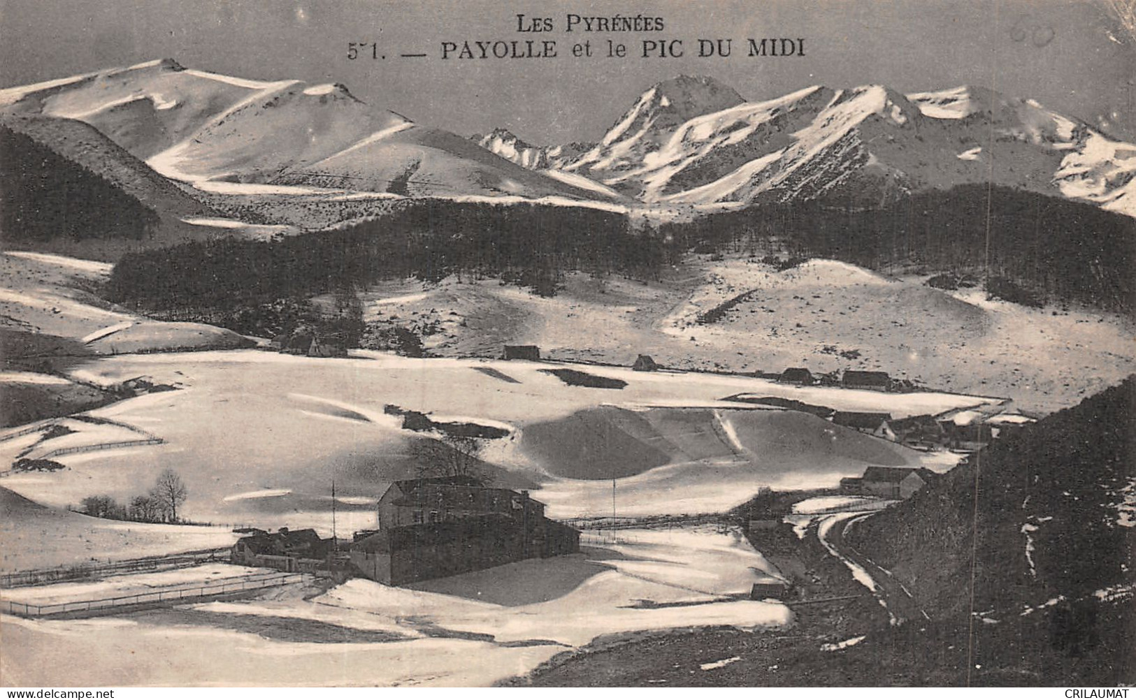 65-PAYOLLE ET LE PIC DU MIDI-N°5141-B/0193 - Other & Unclassified