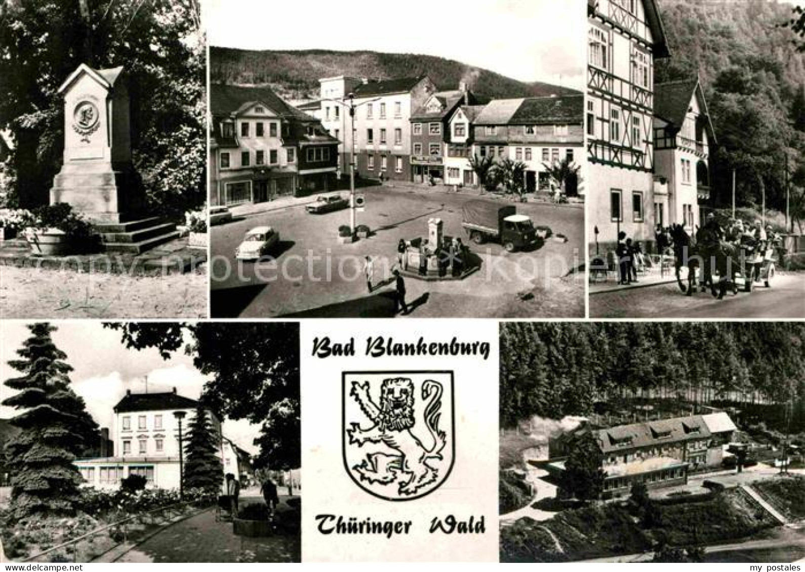 72728651 Bad Blankenburg Froebel Denkmal Markt Kutschfahrt Schwarzatal FDGB Erho - Bad Blankenburg