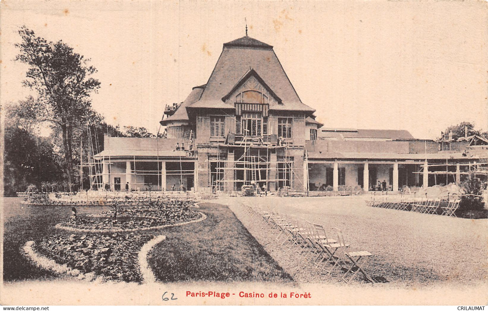 62-PARIS PLAGE CASINO-N°5141-B/0027 - Sonstige & Ohne Zuordnung