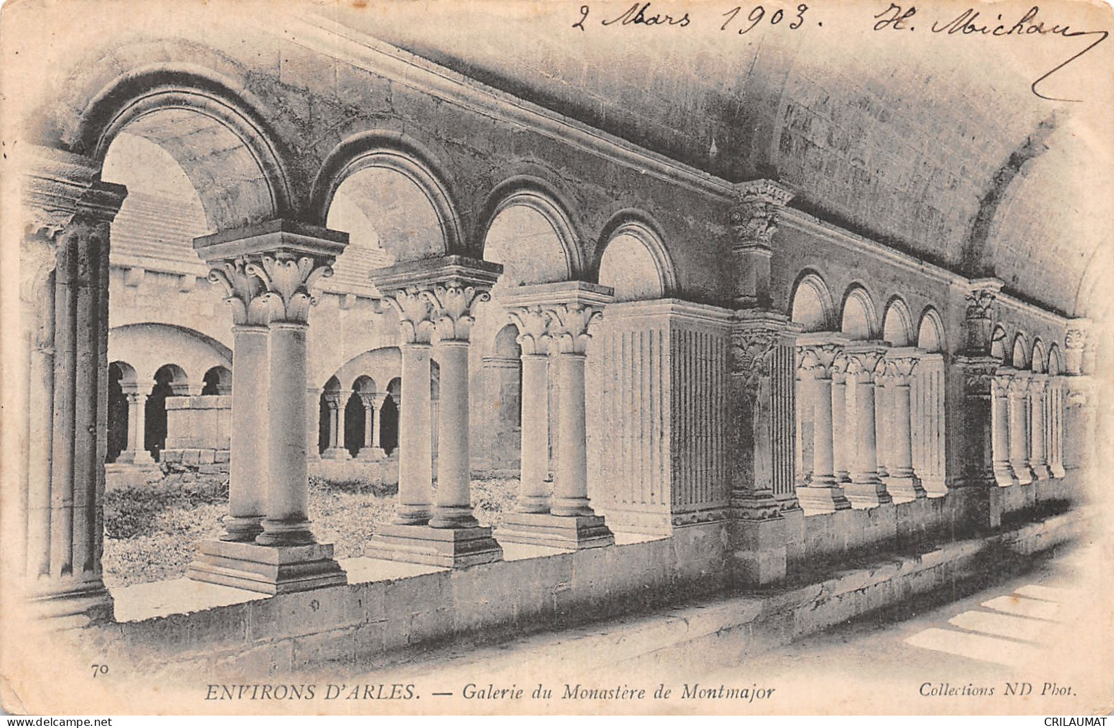 13-MONTMAJOR GALERIE DU MONASTERE-N°5141-B/0021 - Autres & Non Classés