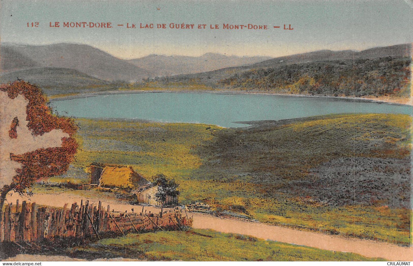 63-LE MONT DORE LE LAC DE GUERY-N°5141-B/0019 - Le Mont Dore