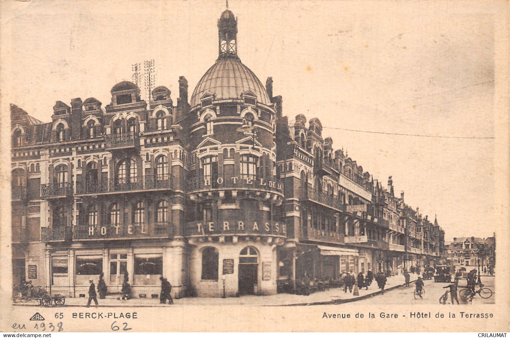 62-BERCK PLAGE-N°5141-A/0377 - Berck