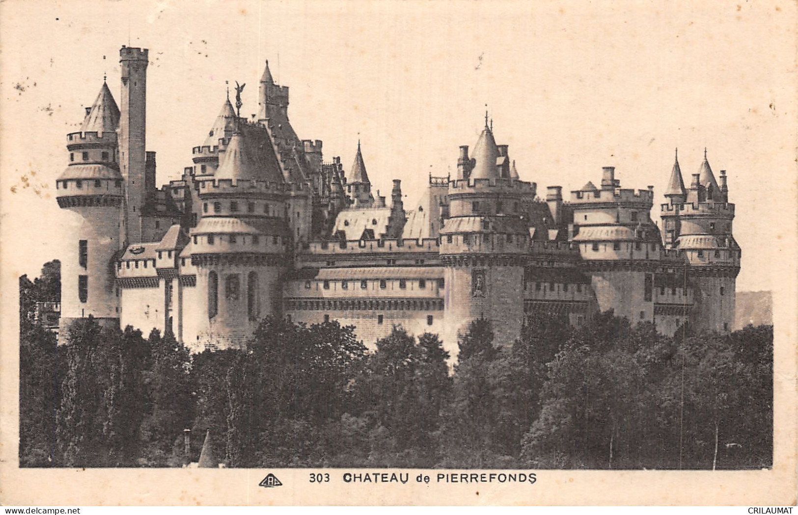 60-PIERREFONDS LE CHÂTEAU-N°5141-A/0361 - Pierrefonds