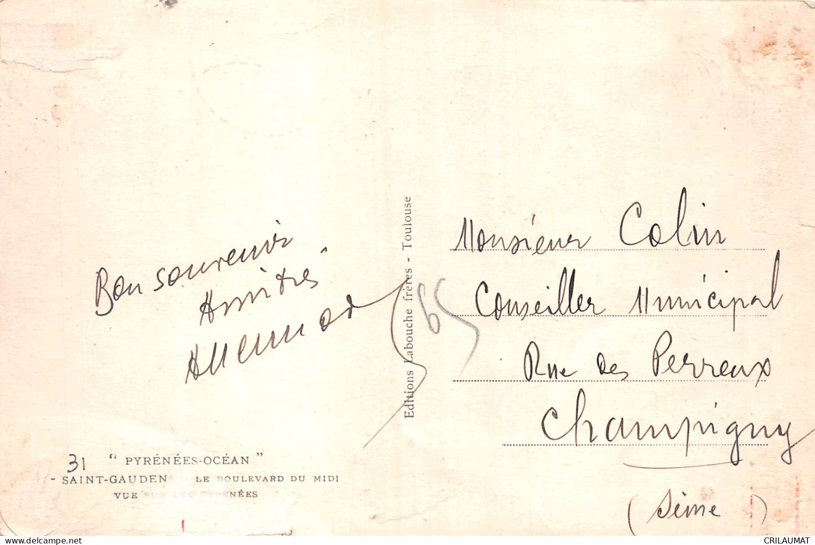 31-SAINT GAUDENS-N°5141-A/0313 - Saint Gaudens