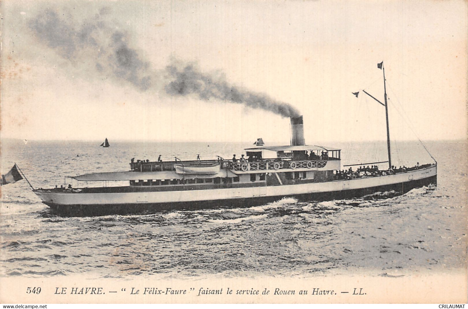 76-LE HAVRE BATEAU LE FELIX FAURE-N°5141-A/0171 - Non Classés