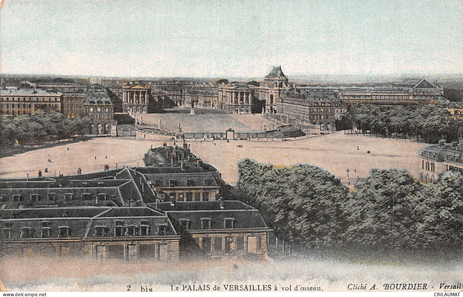 78-VERSAILLES LE PALAIS-N°5141-A/0123 - Versailles (Château)