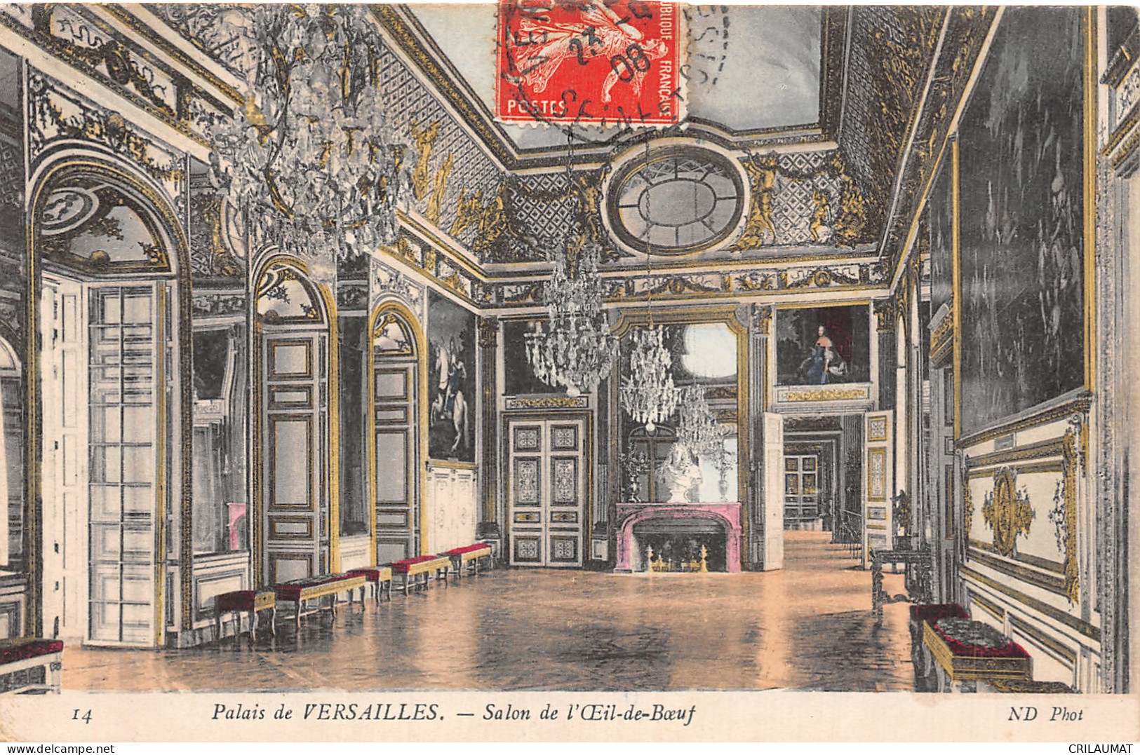78-VERSAILLES LE PALAIS-N°5141-A/0117 - Versailles (Château)