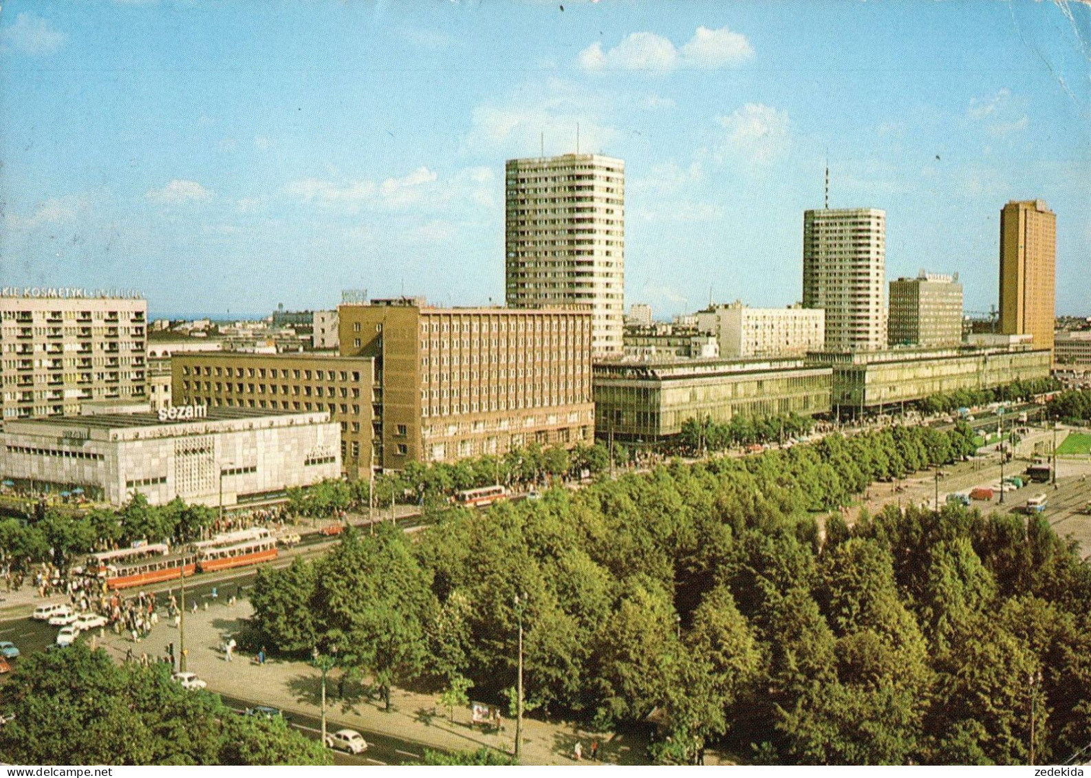 H2306 - Warschau Warszawa - Großplatte Neubauten Architektur - Poland