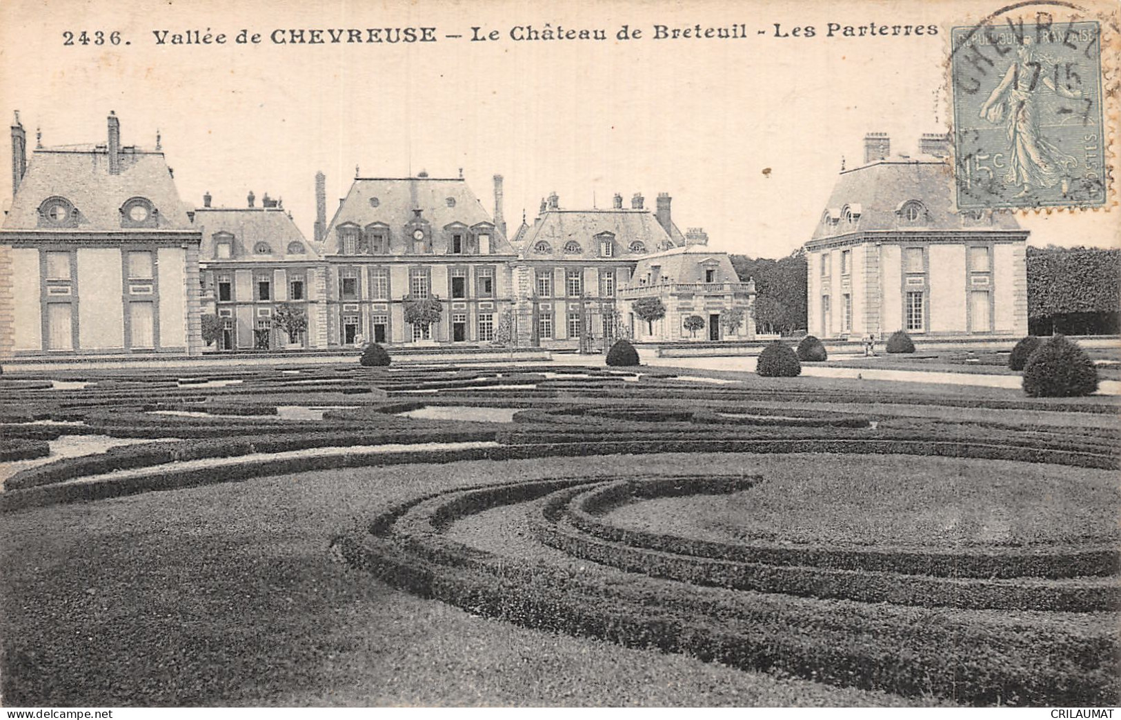 78-VALLEE DE CHEVREUSE CHÂTEAU DE BRETEUIL-N°5141-A/0075 - Autres & Non Classés