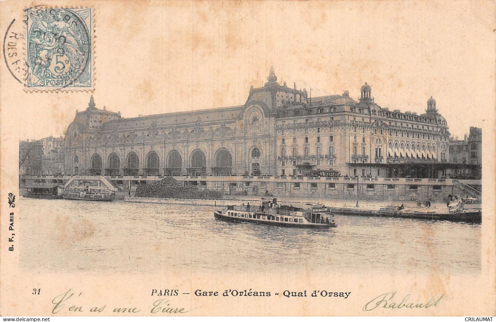 75-PARIS GARE D ORLEANS-N°5141-A/0023 - Métro Parisien, Gares