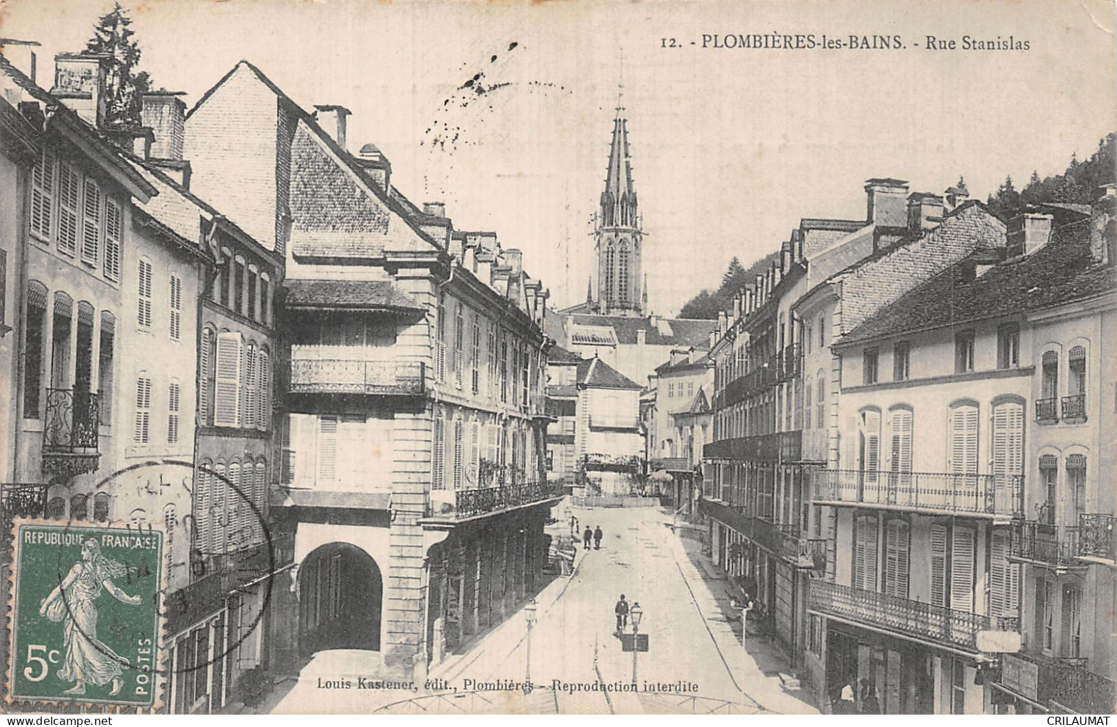 88-PLOMBIERES LES BAINS-N°5140-H/0349 - Plombieres Les Bains