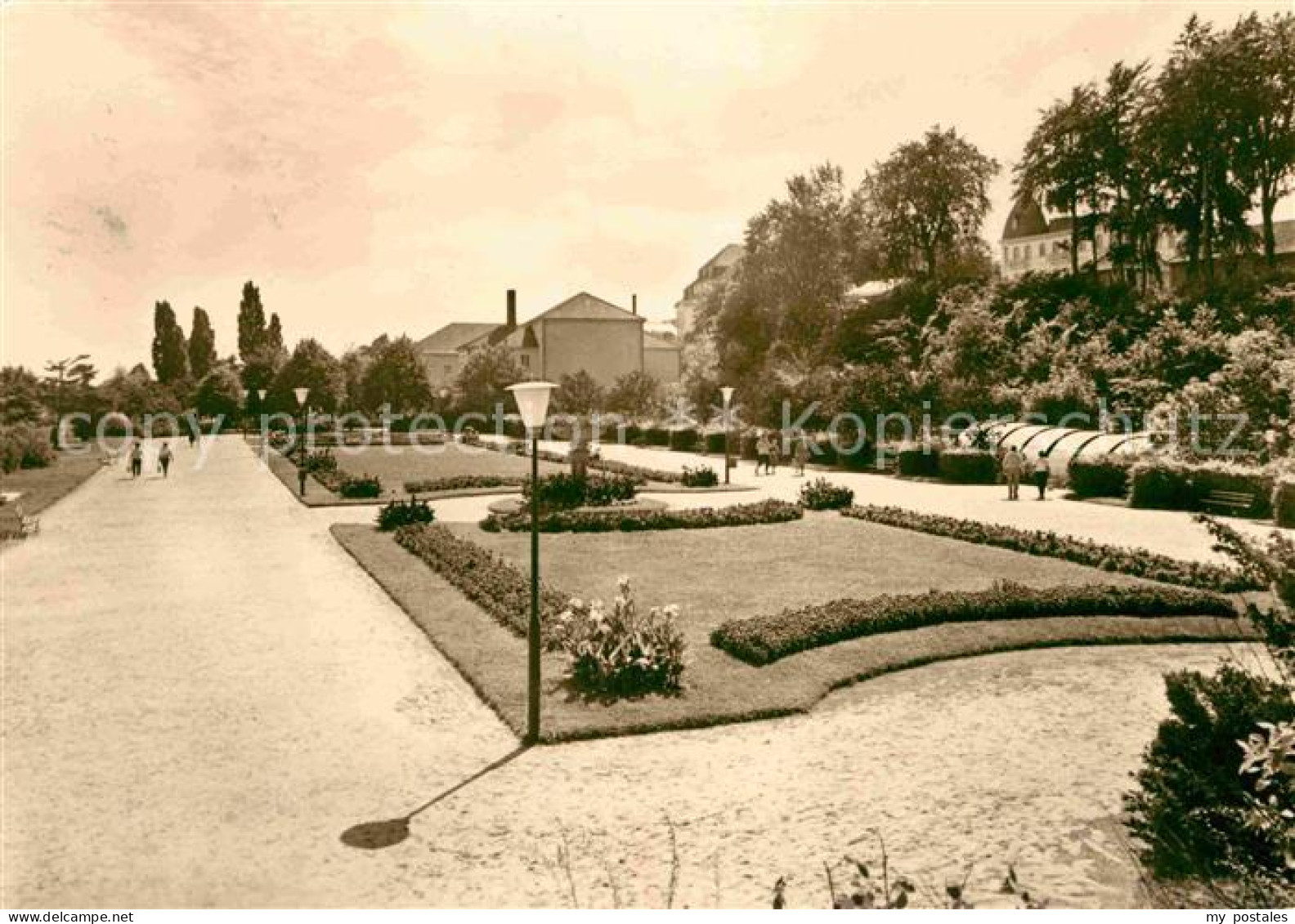 72728587 Heringsdorf Ostseebad Usedom Parkanlagen Am Strand Heringsdorf - Autres & Non Classés