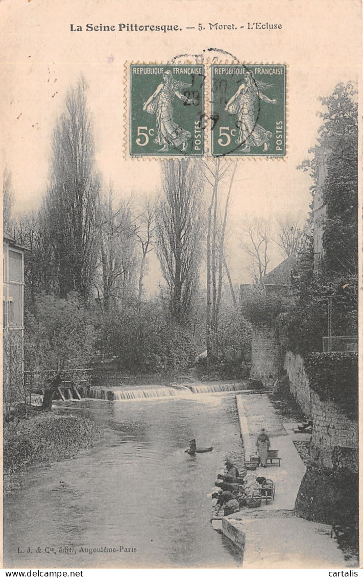 77-MORET-N°4193-E/0153 - Moret Sur Loing