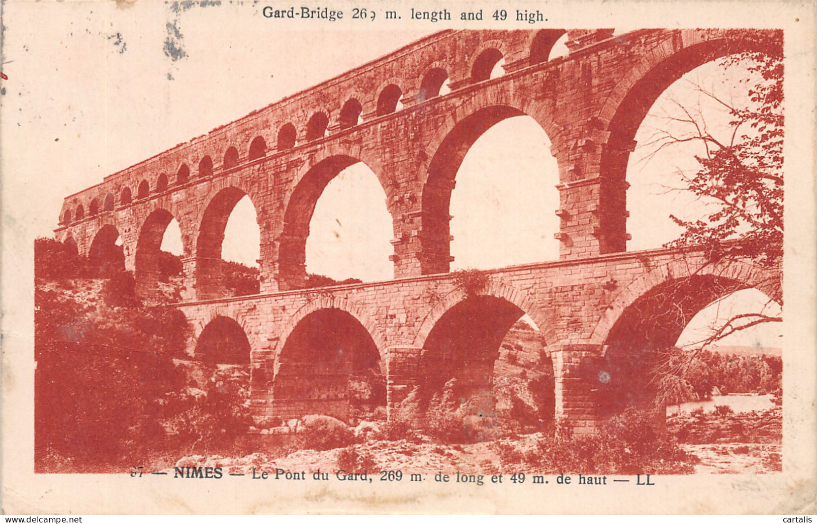 30-PONT DU GARD-N°4193-D/0381 - Autres & Non Classés