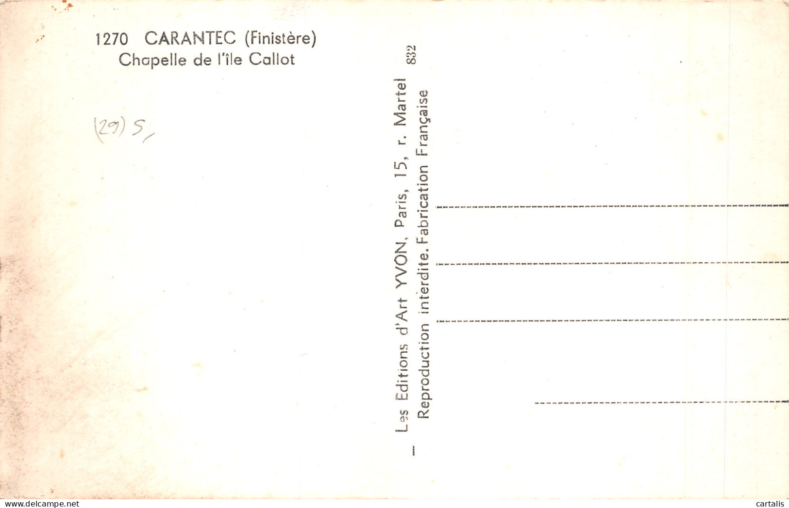 29-CARANTEC-N°4193-D/0361 - Carantec