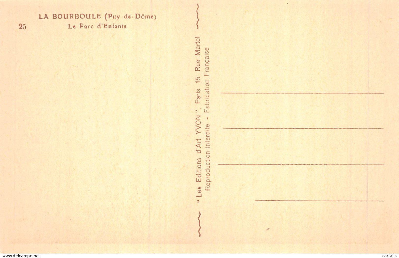 63-LA BOURBOULE-N°4193-C/0383 - La Bourboule