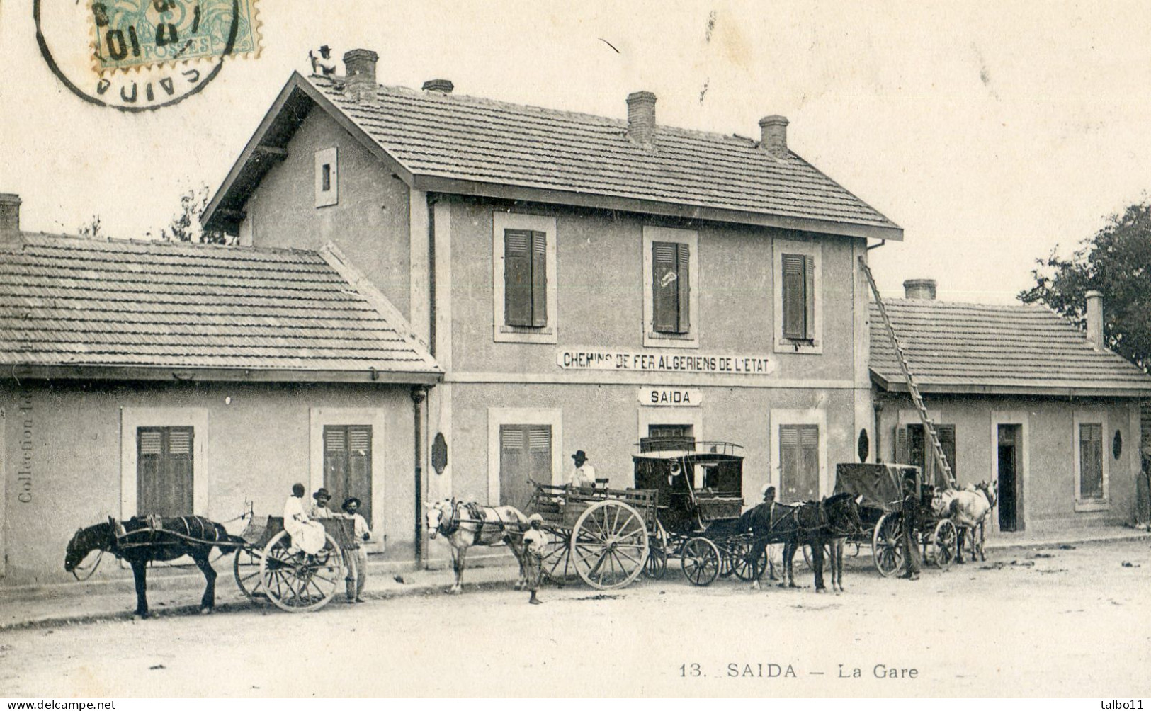 Algérie - Saîda - La Gare - Saida