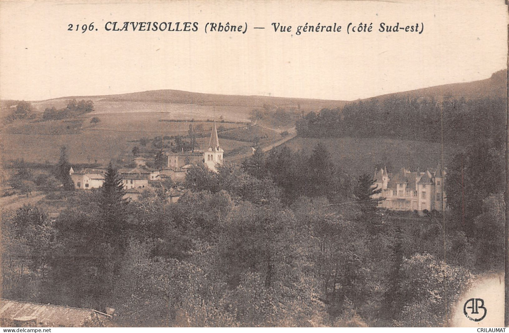 69-CLAVEISOLLES-N°5141-E/0125 - Andere & Zonder Classificatie