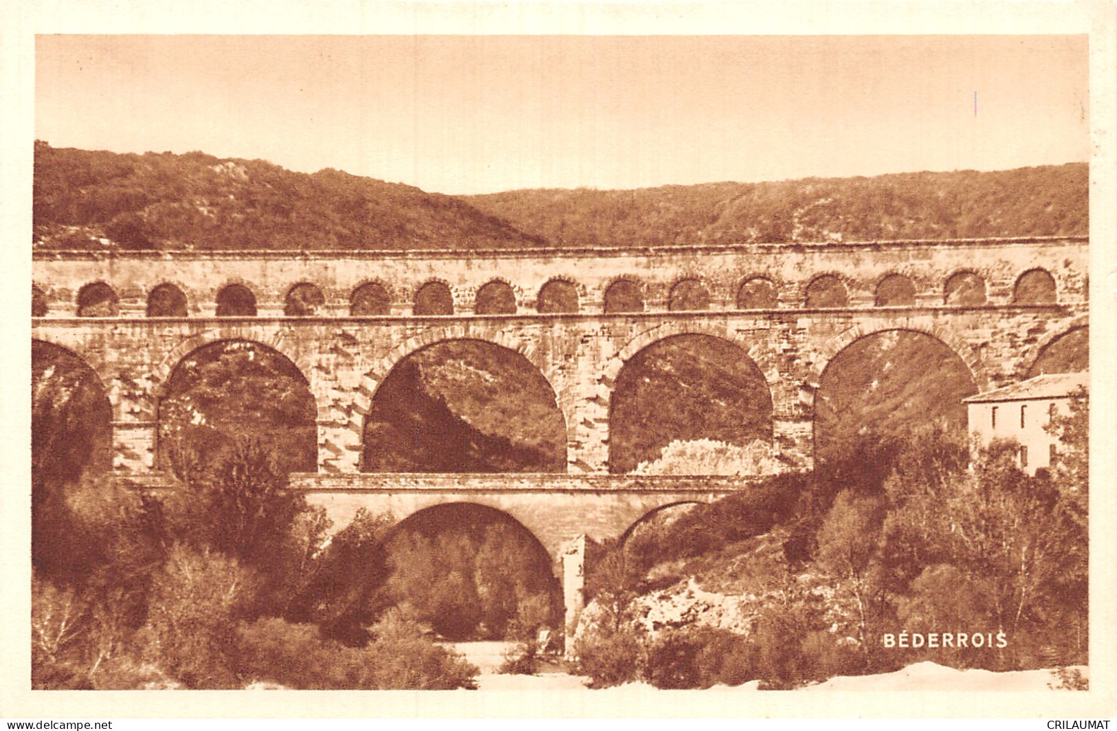 30-PONT DU GARD LE VIEUX MOULIN-N°5141-E/0059 - Andere & Zonder Classificatie