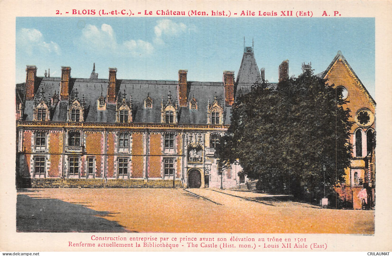 41-BLOIS LE CHÂTEAU-N°5141-D/0387 - Blois