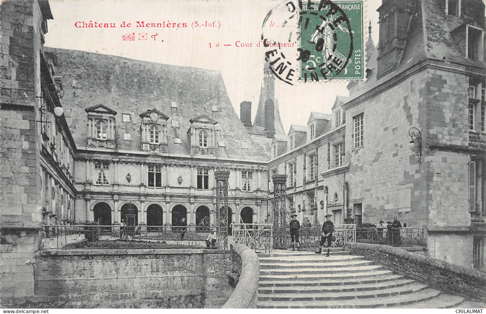 76-MESNIERES LE CHÂTEAU-N°5141-D/0315 - Mesnières-en-Bray