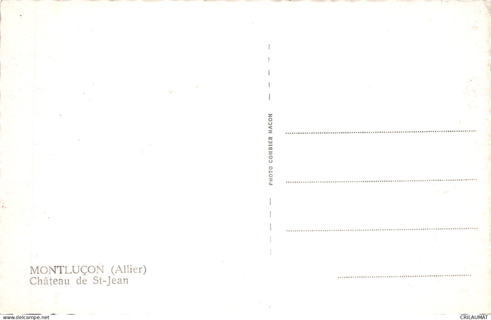 03-MONTLUCON-N°5141-D/0021 - Montlucon