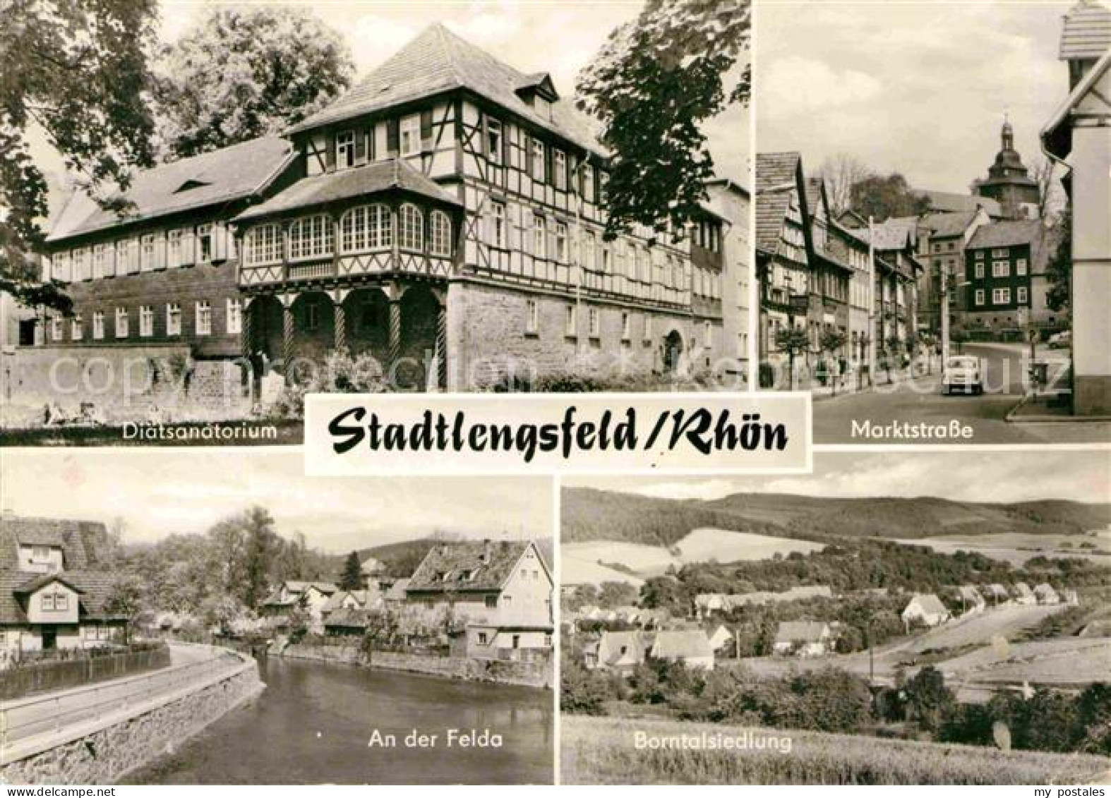 72728407 Stadtlengsfeld Diaetsanatorium Marktstrasse An Der Felda Borntalsiedlun - Andere & Zonder Classificatie