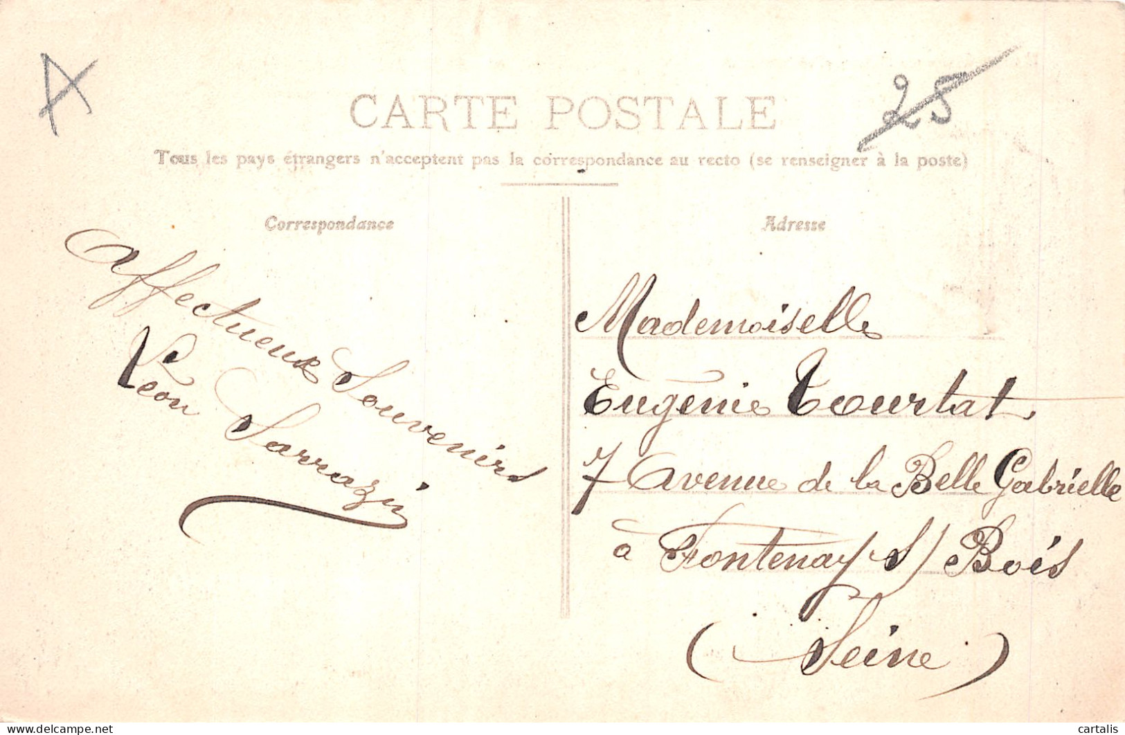 25-SAINT FERJEUX BESANCON-N°4193-G/0121 - Other & Unclassified