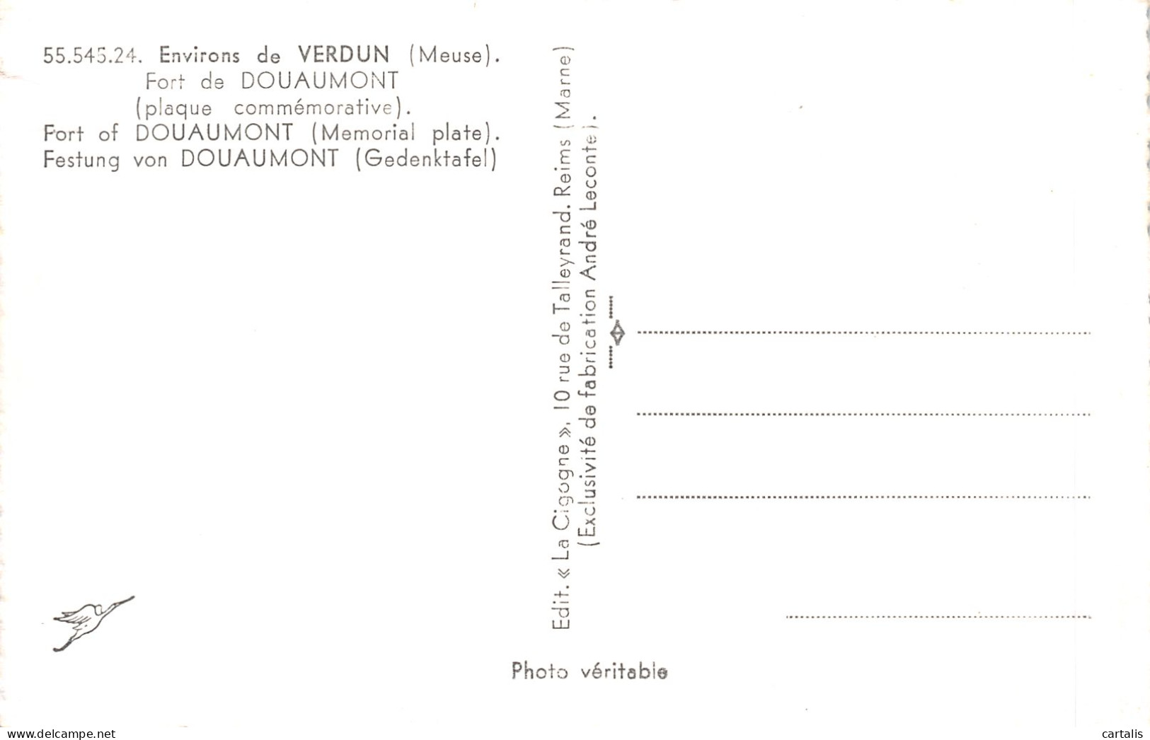 55-DOUAUMONT-N°4193-F/0343 - Douaumont