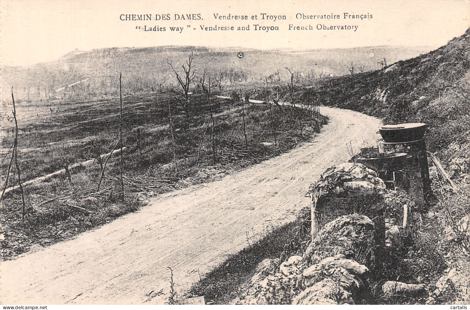 02-VENDRESSE BEAULNE CHEMIN DES DAMES-N°4193-E/0369 - Other & Unclassified