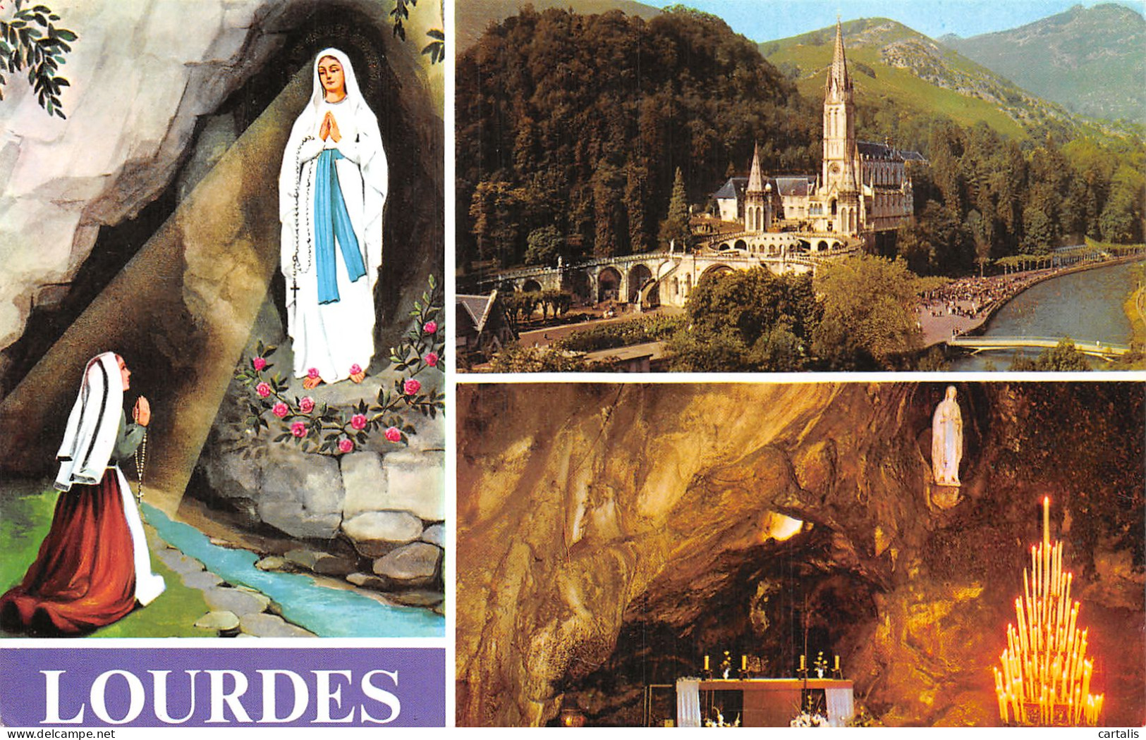 65-LOURDES-N°4193-E/0351 - Lourdes