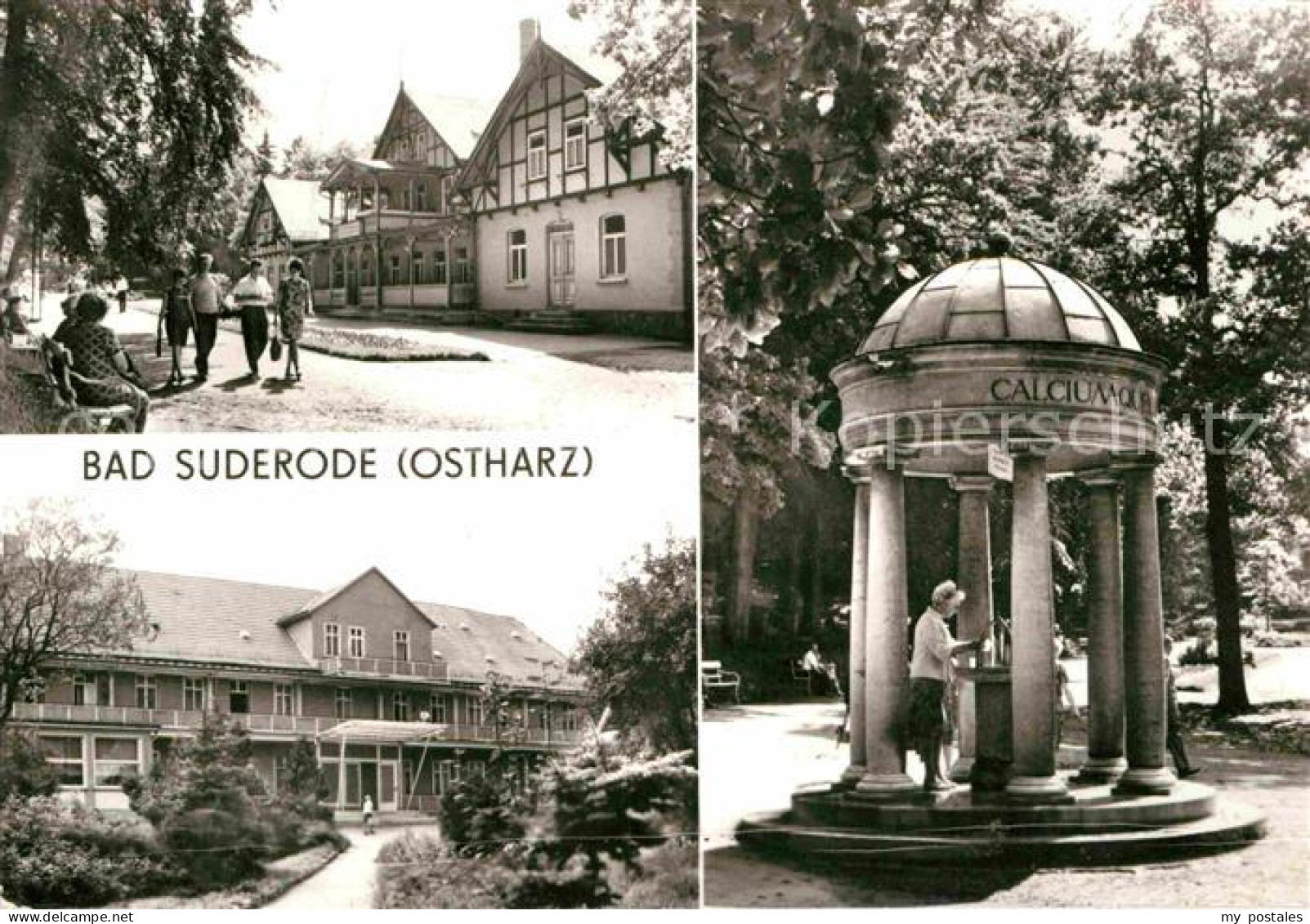 72728005 Bad Suderode Kurpark Kurmittelhaus Sanatorium Willy Agatz Calciumquelle - Sonstige & Ohne Zuordnung