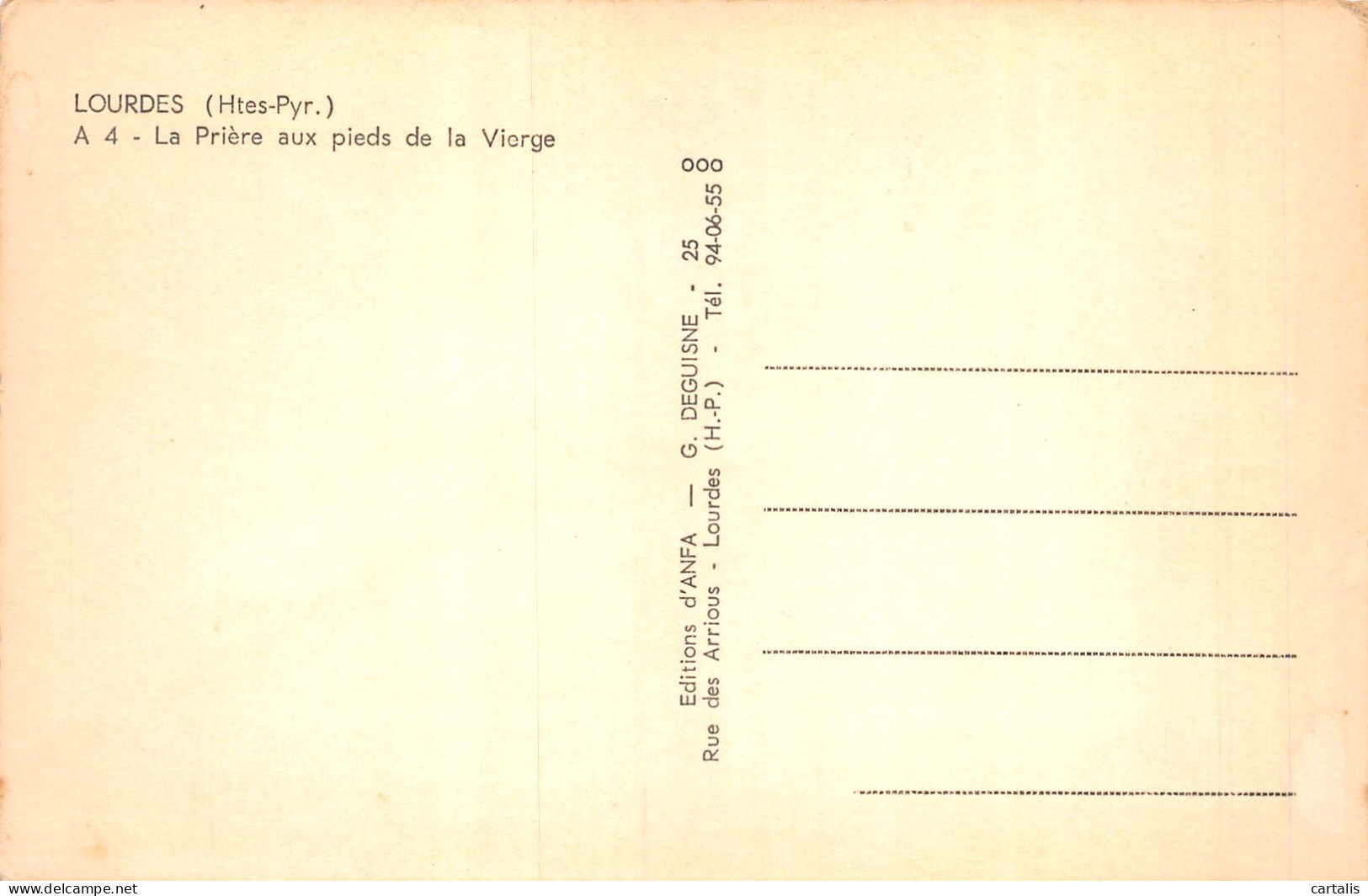 65-LOURDES-N°4193-E/0303 - Lourdes