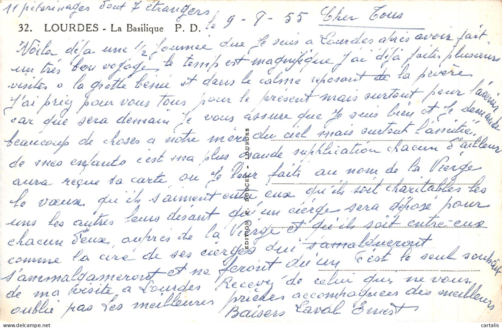 65-LOURDES-N°4193-E/0271 - Lourdes