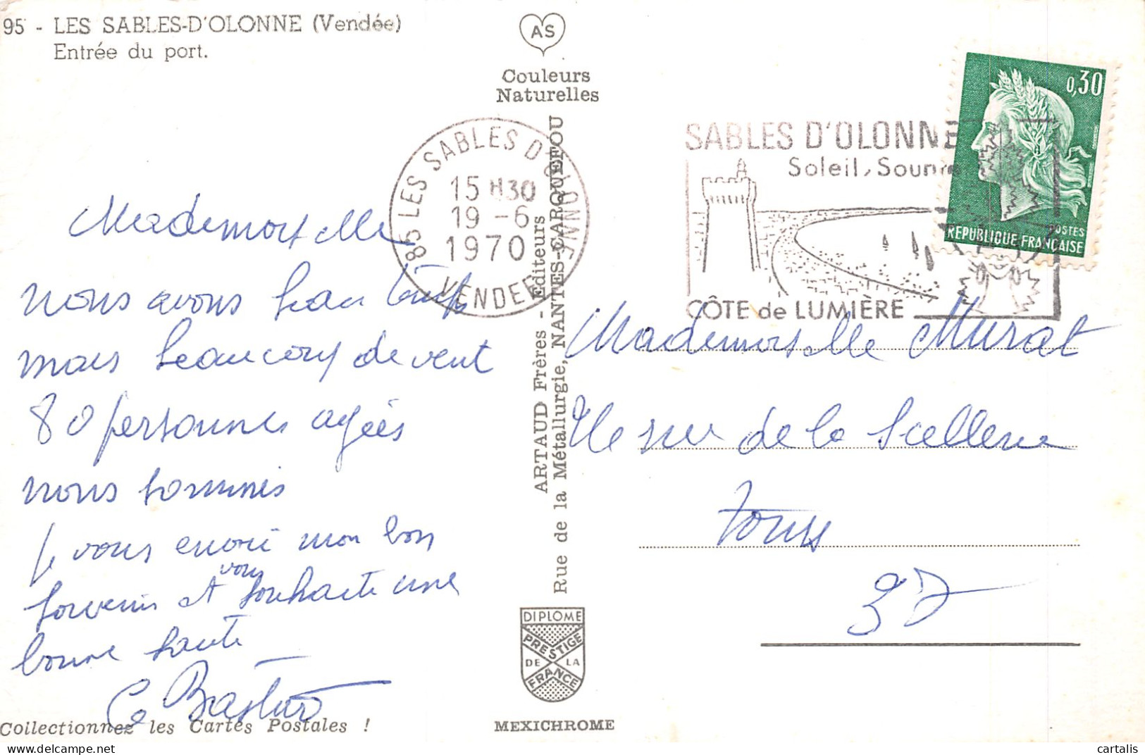 85-LES SABLES D OLONNE-N°4193-E/0247 - Sables D'Olonne