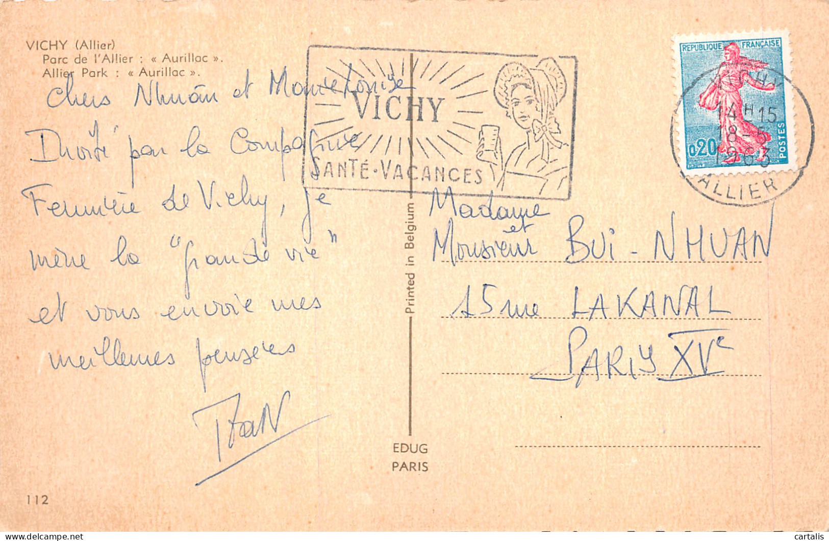 03-VICHY-N°4193-E/0215 - Vichy