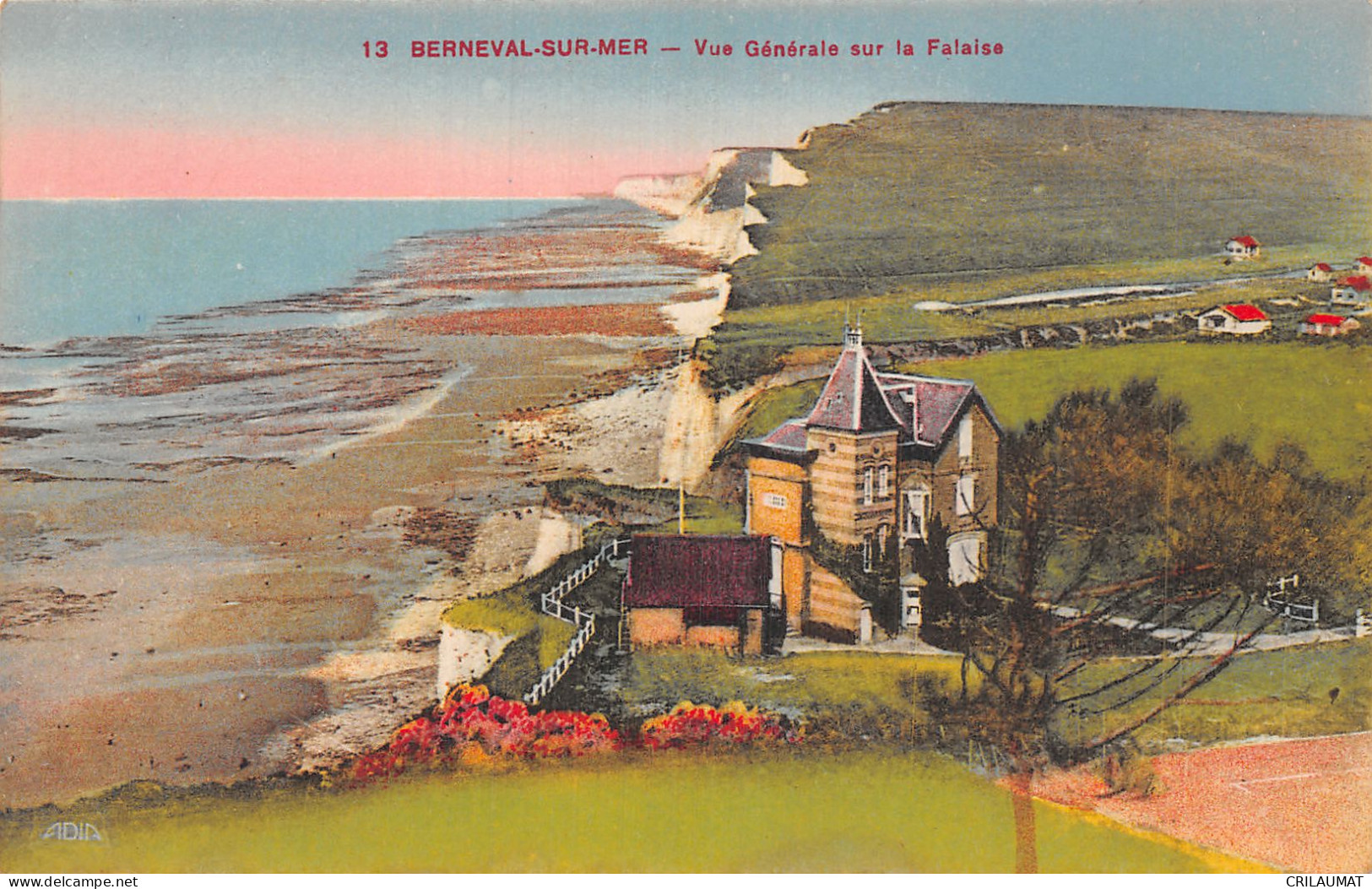 76-BERNEVAL SUR MER-N°5141-G/0387 - Berneval