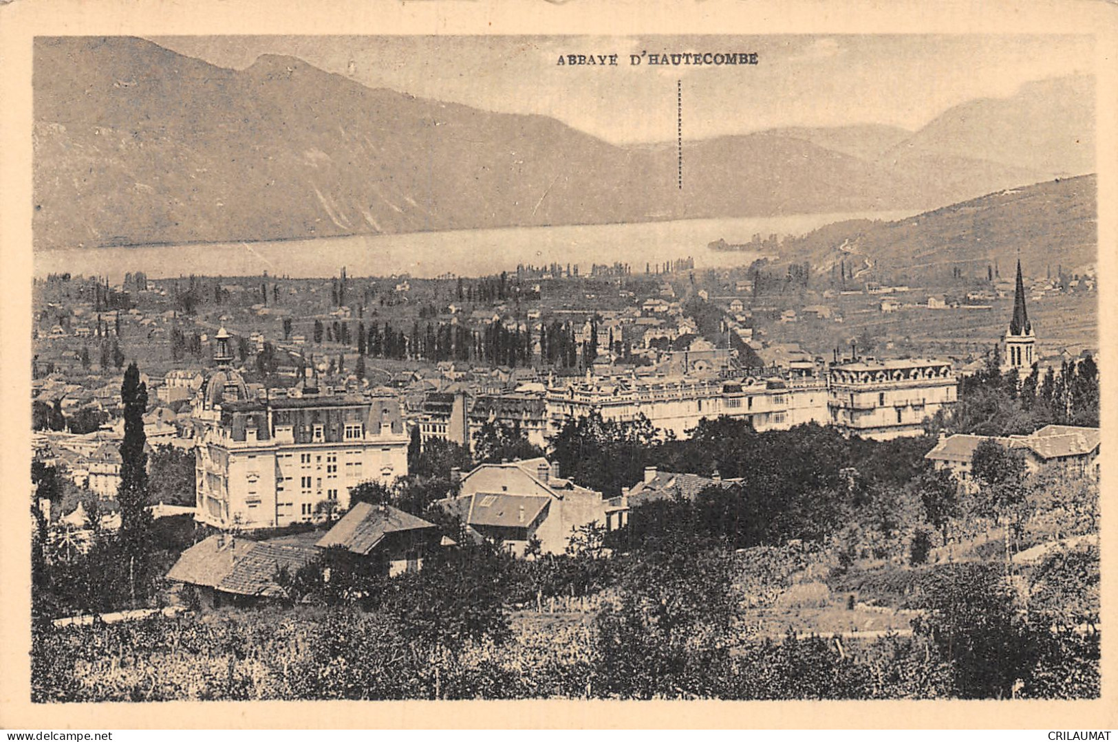 73-AIX LES BAINS ABBAYE D HAUTECOMBE-N°5141-G/0285 - Aix Les Bains