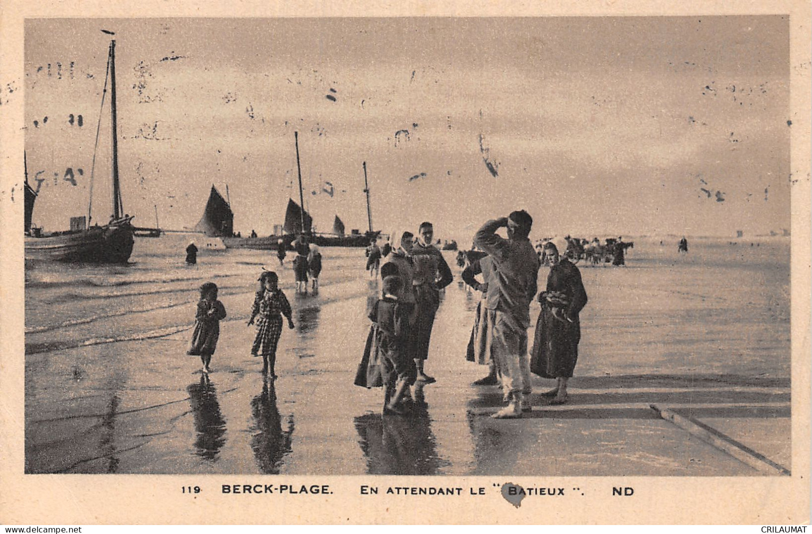 62-BERCK PLAGE-N°5141-G/0091 - Berck