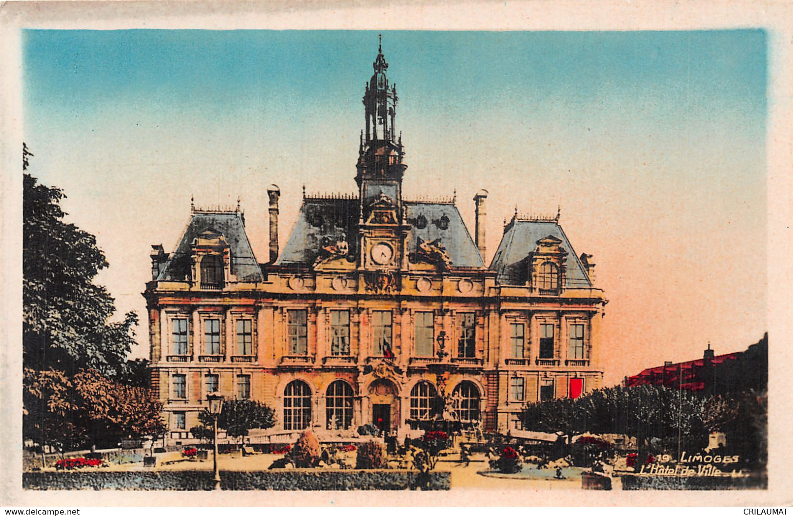 87-LIMOGES HOTEL DE VILLE-N°5141-G/0057 - Limoges