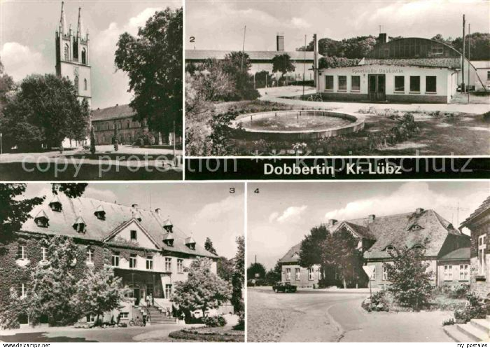 72727955 Dobbertin Klosterkirche Sporthalle Pflegeheim Platz Der Arbeit Dobberti - Andere & Zonder Classificatie