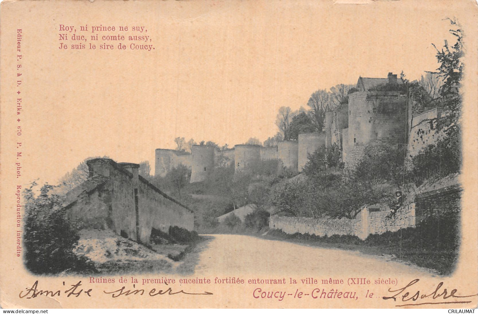 02-COUCY LE CHÂTEAU-N°5141-F/0385 - Andere & Zonder Classificatie