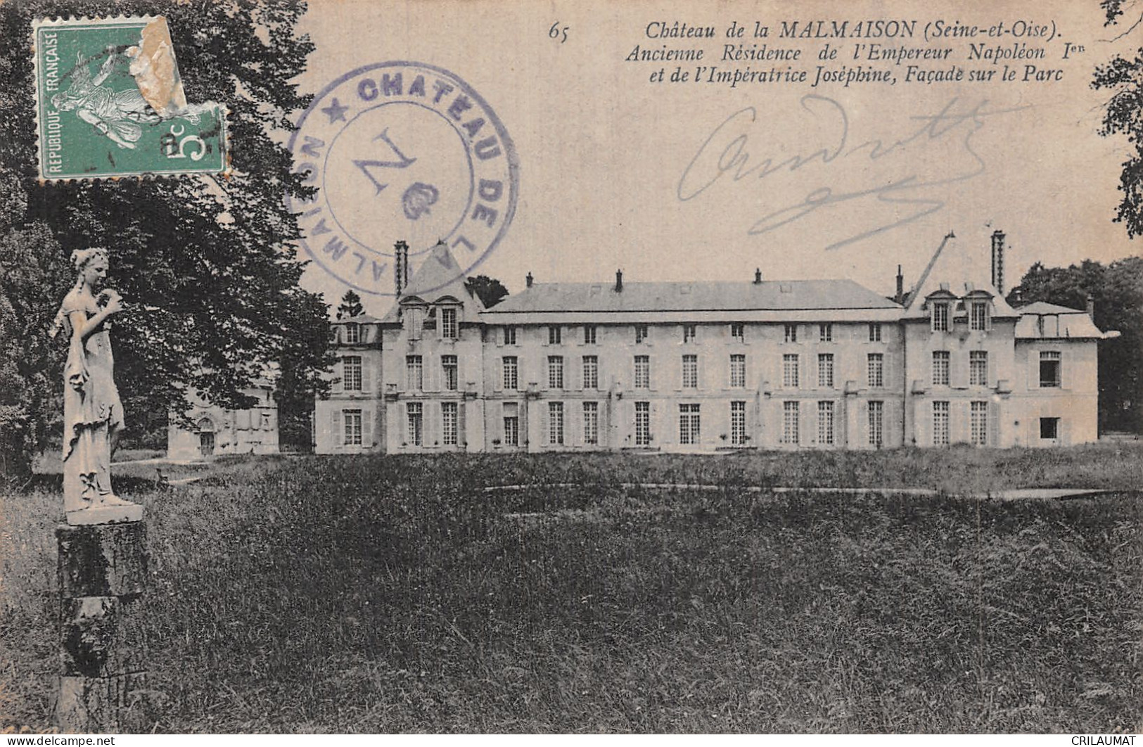 92-MALMAISON LE CHÂTEAU-N°5141-F/0179 - Sonstige & Ohne Zuordnung