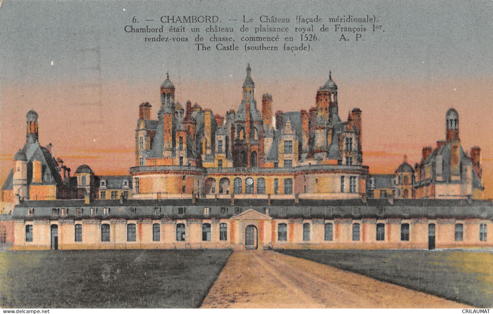 41-CHAMBORD LE CHÂTEAU-N°5141-F/0151 - Chambord
