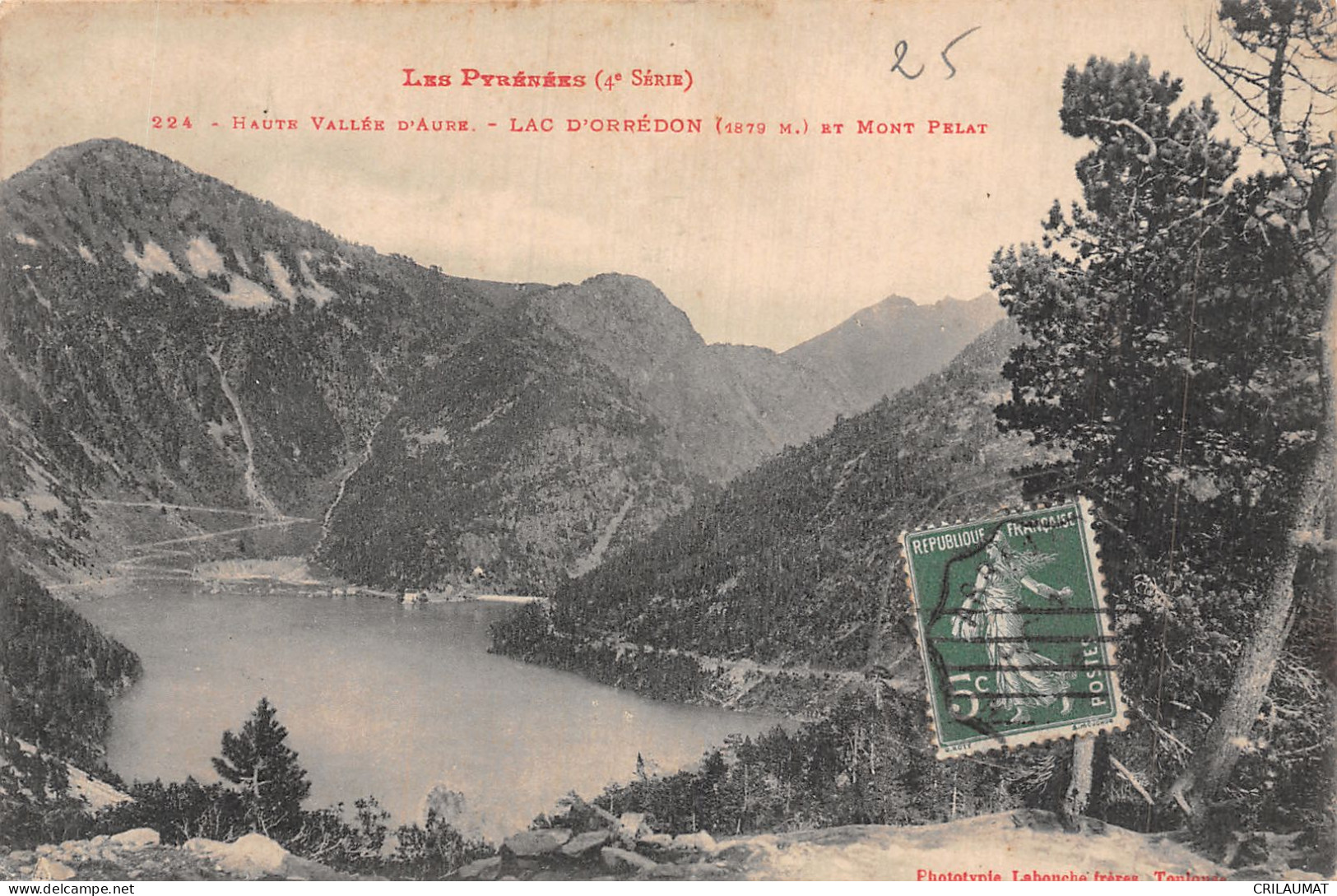 65-LAC D ORREDON ET MONT PELAT-N°5141-E/0275 - Other & Unclassified