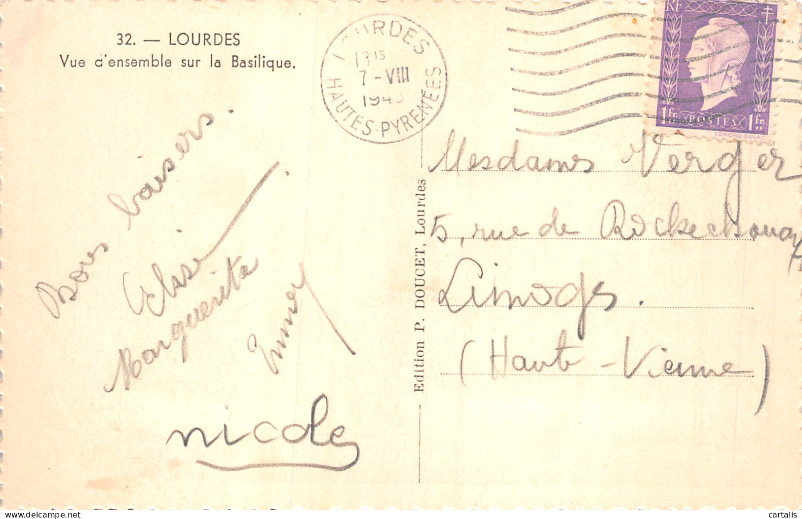 65-LOURDES-N°4194-B/0249 - Lourdes