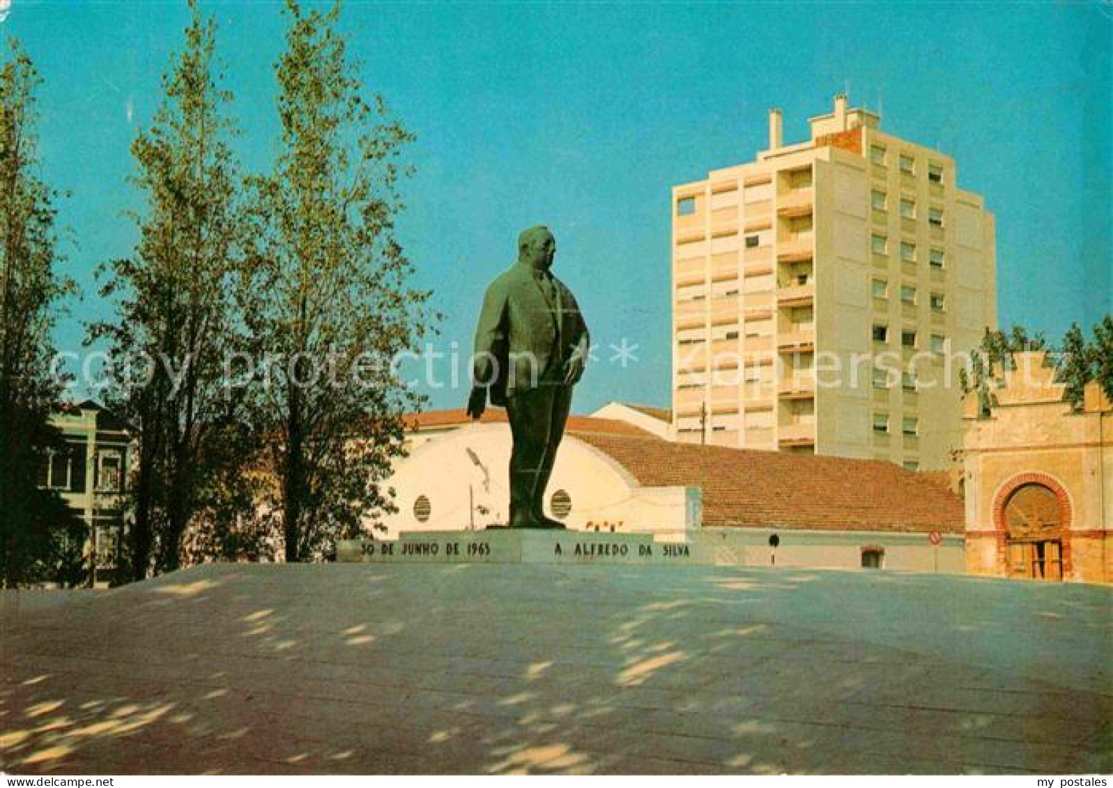72727889 Barreiro Estatua Alfredo Da Silva Barreiro - Otros & Sin Clasificación