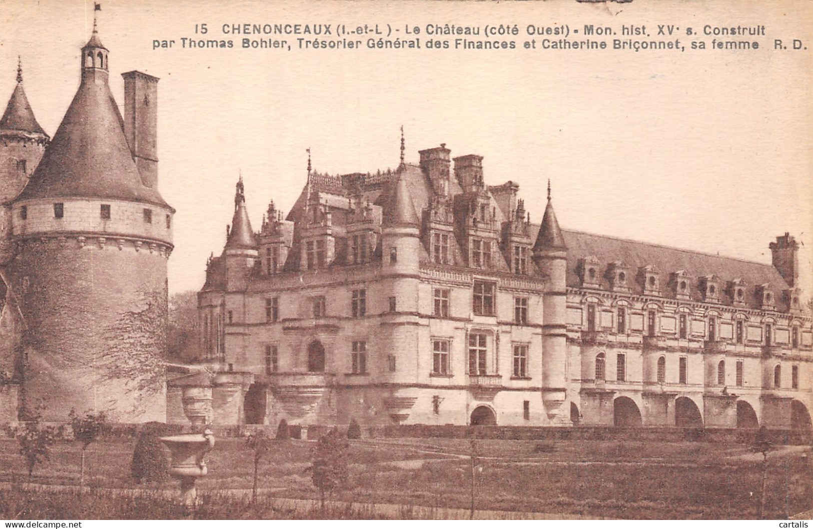 37-CHENONCEAUX-N°4194-B/0095 - Chenonceaux